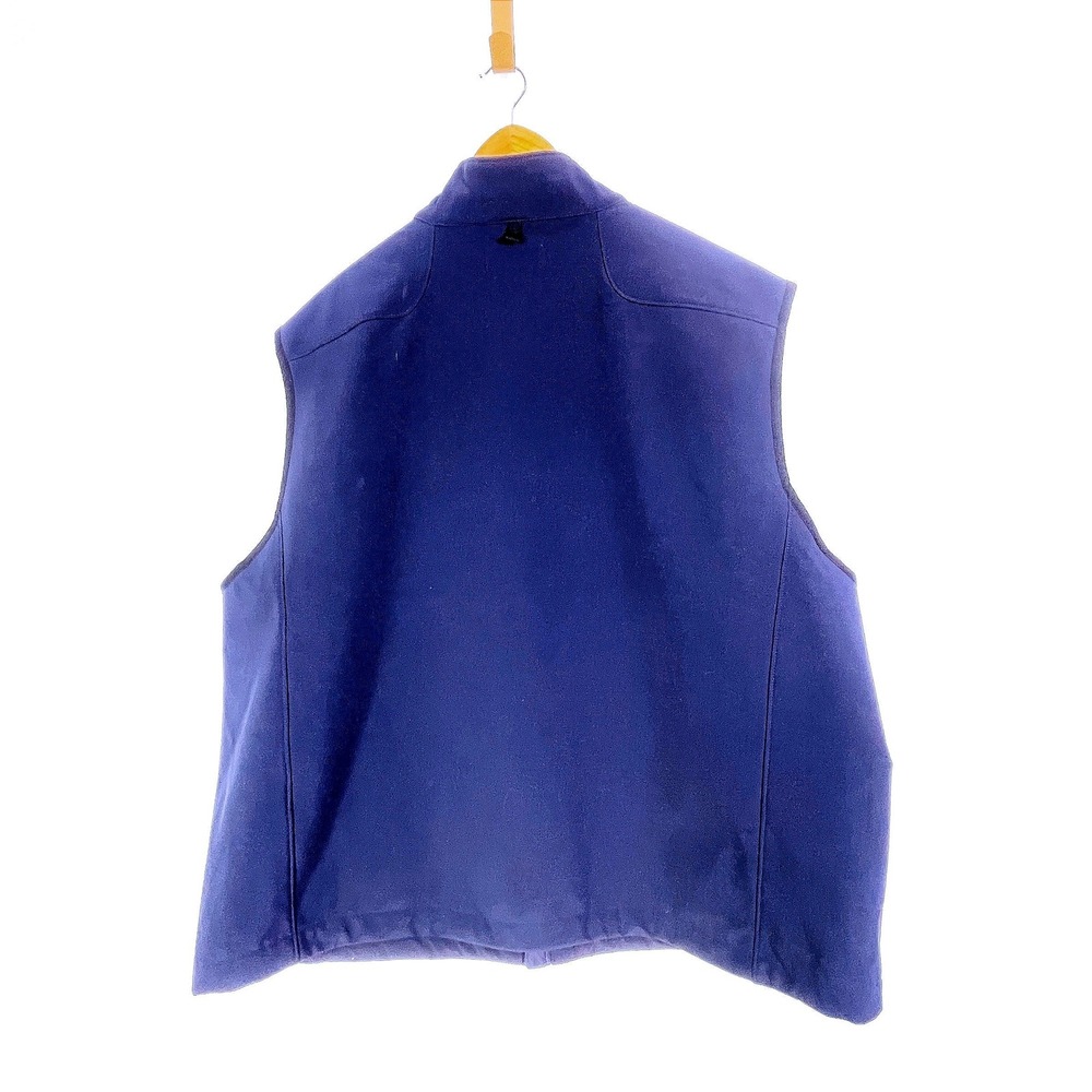 Polo Ralph Lauren Softshell Vest Men's 2X XXL Pony Blue Full Zip Fleece Lined - Picture 7 of 9